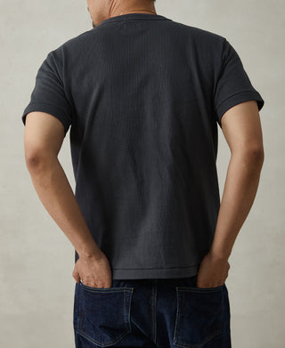 Loopwheel Tubular Athletic T-Shirt - Vintage Black