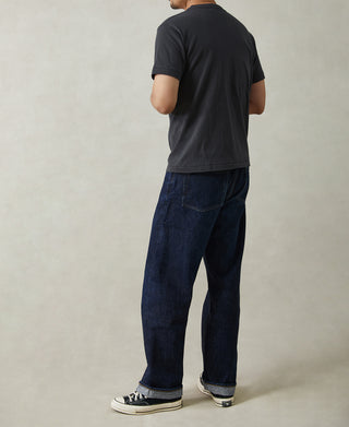 Loopwheel Tubular Athletic T-Shirt - Vintage Black
