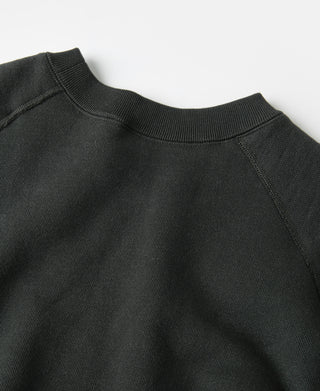 1950s Sports Training Raglan Sleeve Sweater - Vintage Black