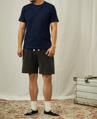 10.5 oz Cotton Tubular Gusset T-Shirt - Indigo