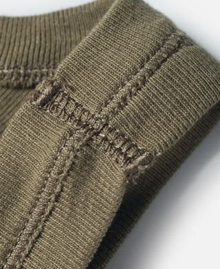 Military Cotton Tank Top - Olive