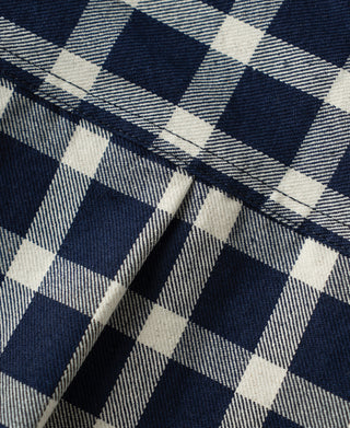 Lot 913 1910s Single-Pocket Palaka Plaid Work Jacket