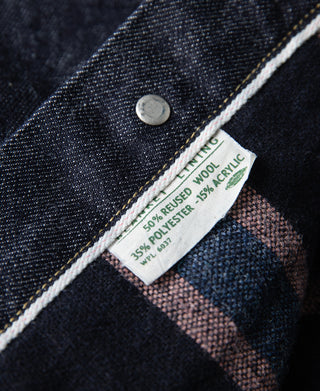 1950s Type 1 Blanket Lined Denim Jacket