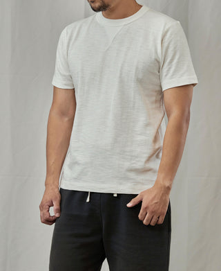 10.5 oz Cotton Tubular Gusset T-Shirt - White