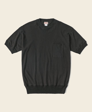 Waffle T-Shirt in Black