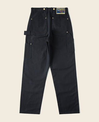 Back View of Heavy Duty Canvas Double Knee Pants