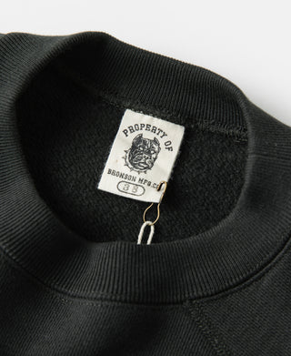 1950s Sports Training Raglan Sleeve Sweater - Vintage Black