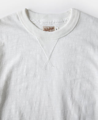 10.5 oz Cotton Tubular Gusset T-Shirt - White