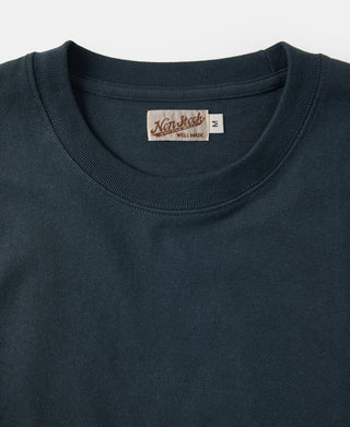 9 oz Cotton Tubular T-Shirt - Vintage Black