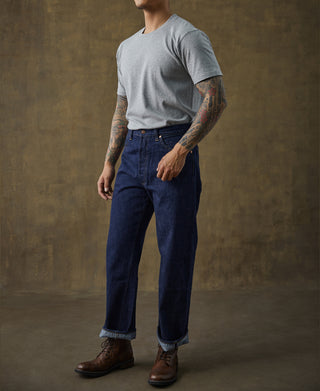 9 oz Cotton Tubular T-Shirt - Gray