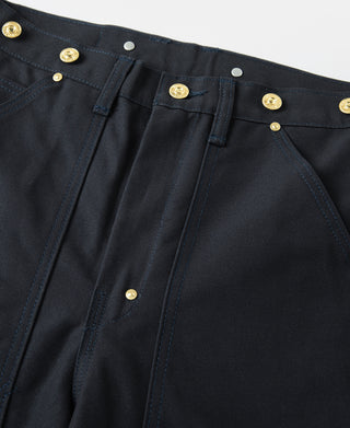 Waist Detail of Heavy Duty Canvas Double Knee Pants