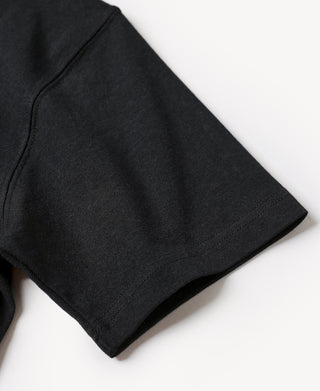9 oz Cotton Tubular T-Shirt - Black