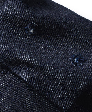 Indigo Denim Railroad Engineer Cap