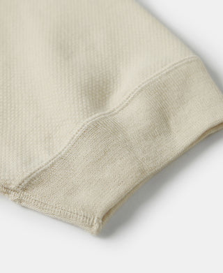 Sleeve Detail of Waffle T-Shirt