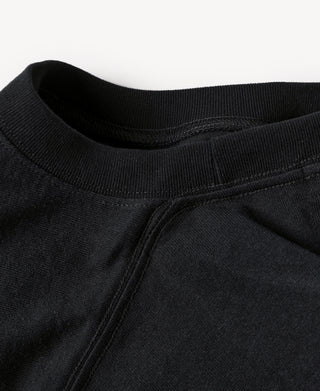 9 oz Cotton Tubular T-Shirt - Black