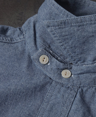 Collar Detail of Work Shirt