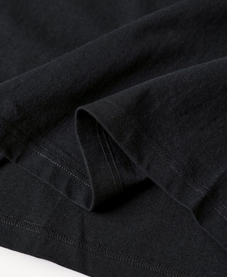 9 oz Cotton Tubular T-Shirt - Black
