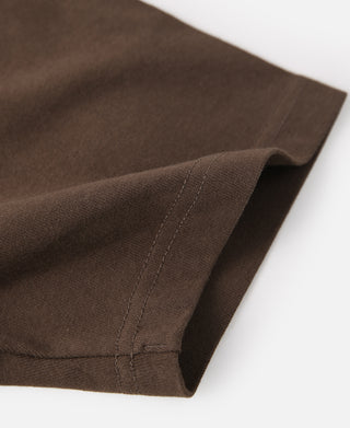 9 oz Cotton Tubular T-Shirt - Coffee