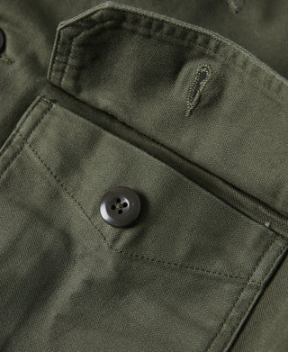 1963 US Army OG-107 Fatigue Utility Shirt
