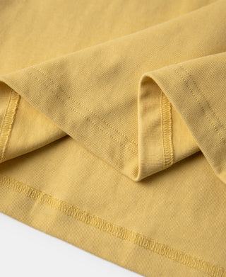 Hem Detail of Vintage Short Sleeve Henley T-Shirt