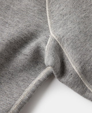 1950s Sports Training Raglan Sleeve Sweater - Gray