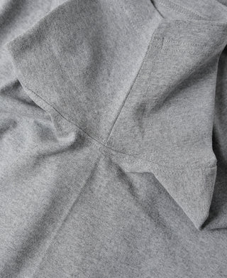 9 oz Cotton Tubular T-Shirt - Gray