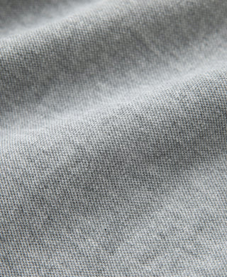 Raglan Sleeve Cotton-Piqué Polo Shirt - Gray