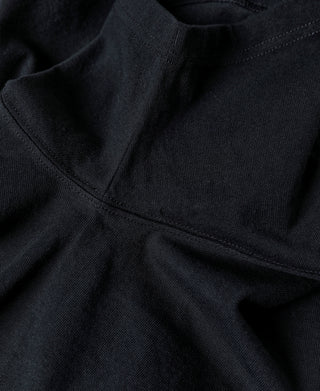 9 oz Cotton Tubular T-Shirt - Black