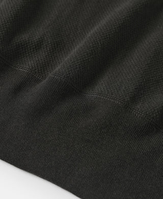 Hem Detail of Waffle T-Shirt