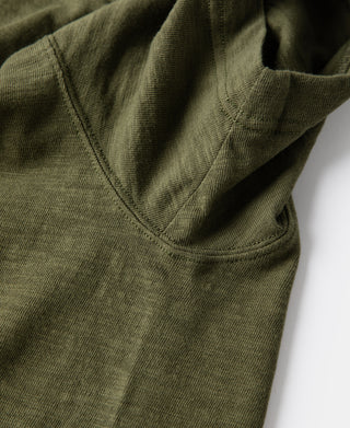 10.5 oz Cotton Tubular Gusset T-Shirt - Green