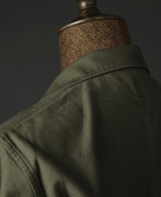 Vietnam War US Army OG-107 Fatigue Utility Shirt - Plain