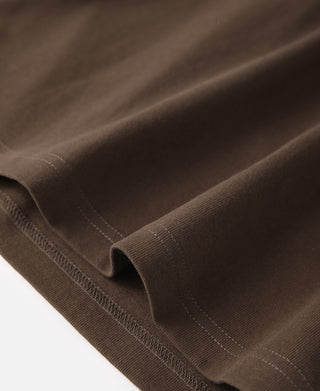 9 oz Cotton Tubular T-Shirt - Coffee