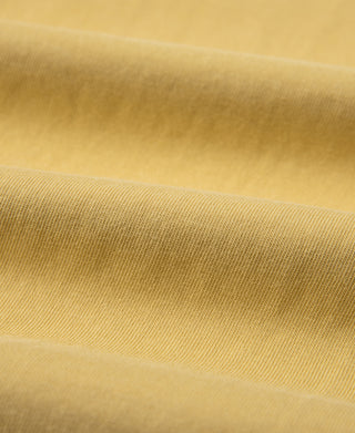 Fabric Texture of Vintage Short Sleeve Henley T-Shirt