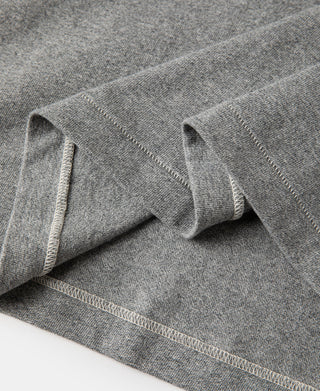 Loopwheel Tubular Athletic T-Shirt - Gray